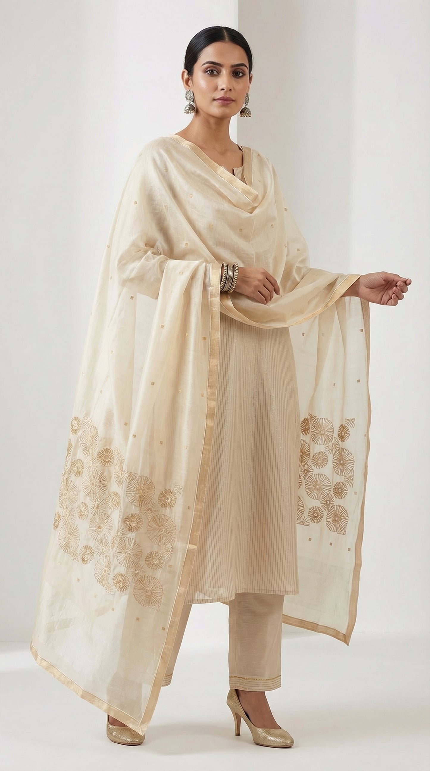 Formal Chanderi Dupatta