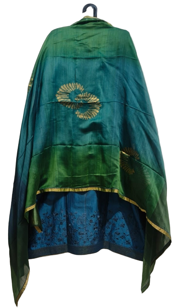 Semi Stitched Formal Chanderi Suitset
