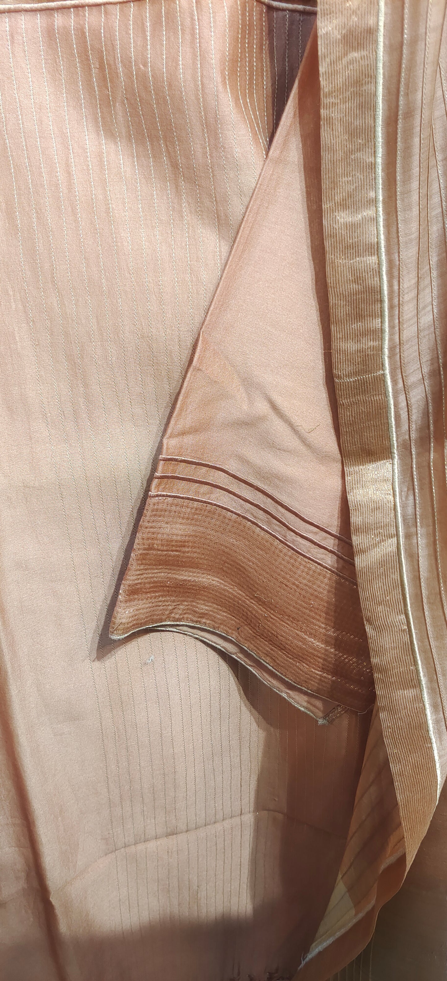 Semi Stitched Formal Chanderi Suitset