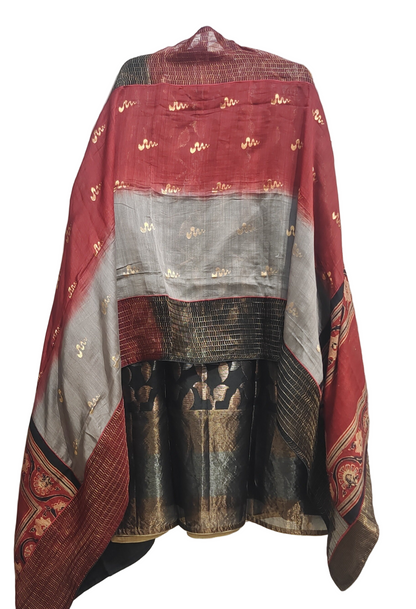 Semi Stitched Formal Chanderi Suitset