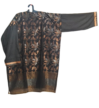 Semi Stitched Formal chanderi Kurta