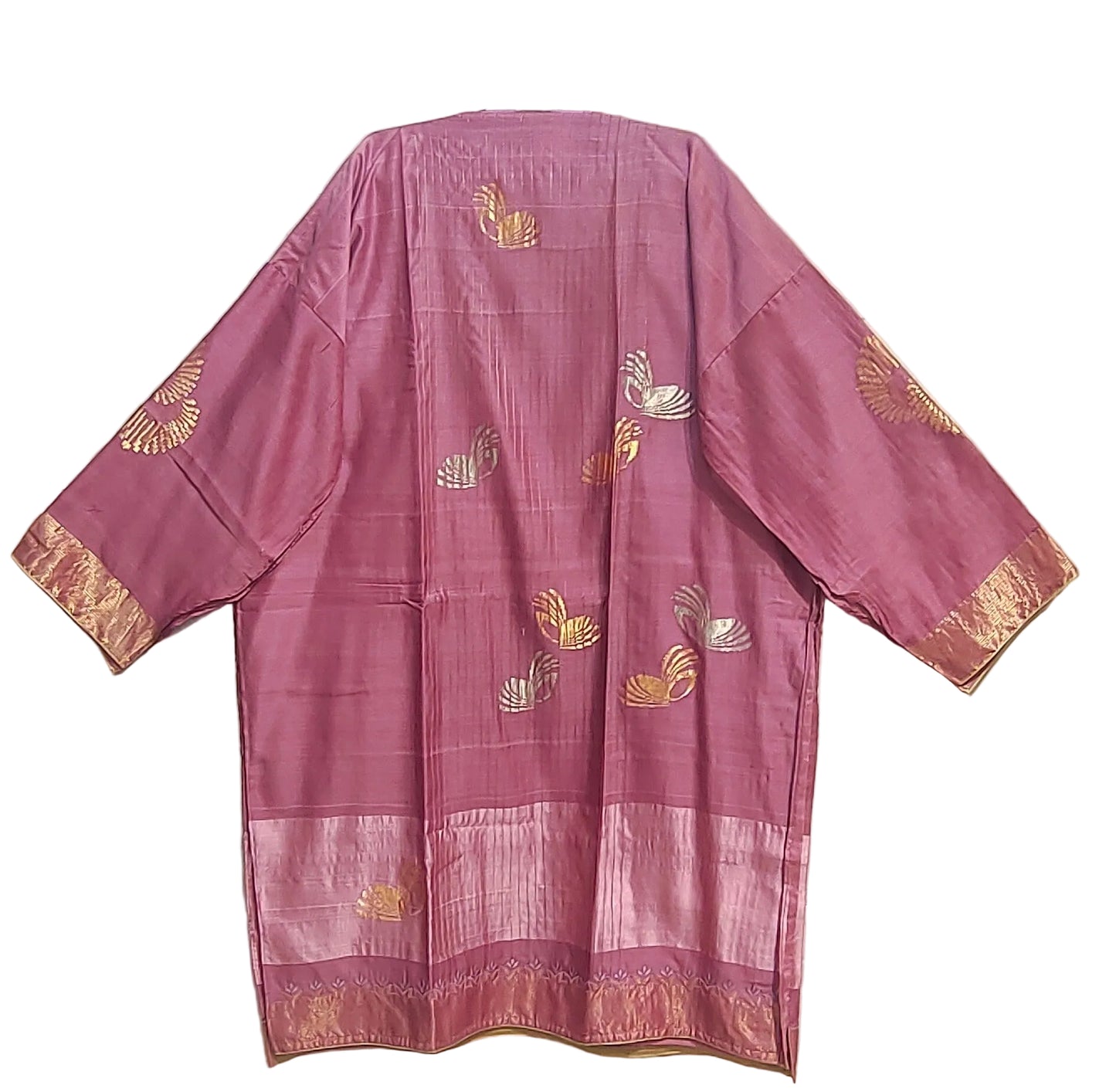 Semi Stitched Formal chanderi Kurta