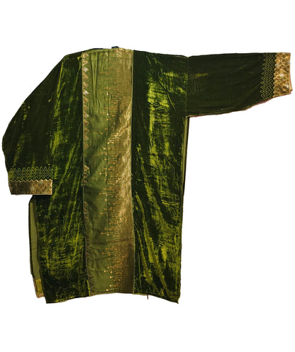 Semi Stitched Formal velvet Suitset