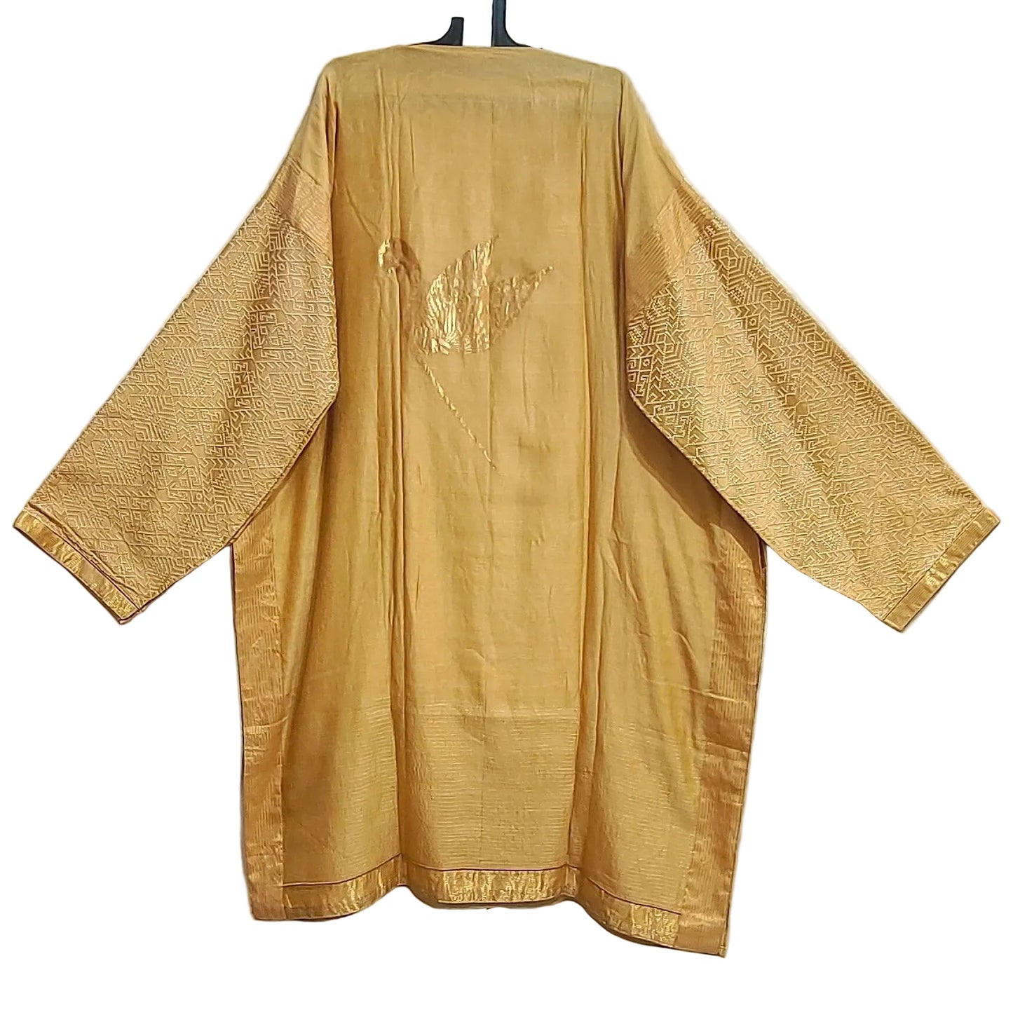 Semi Stitched Formal chanderi Kurta