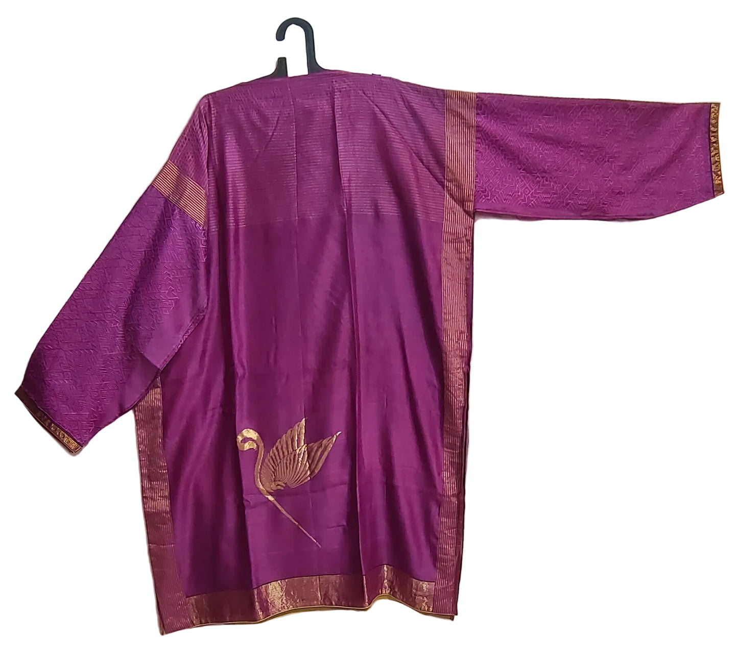 Semi Stitched Formal chanderi Kurta