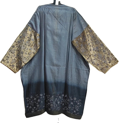 Semi Stitched Formal chanderi Kurta