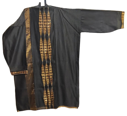 Semi Stitched Formal chanderi Kurta