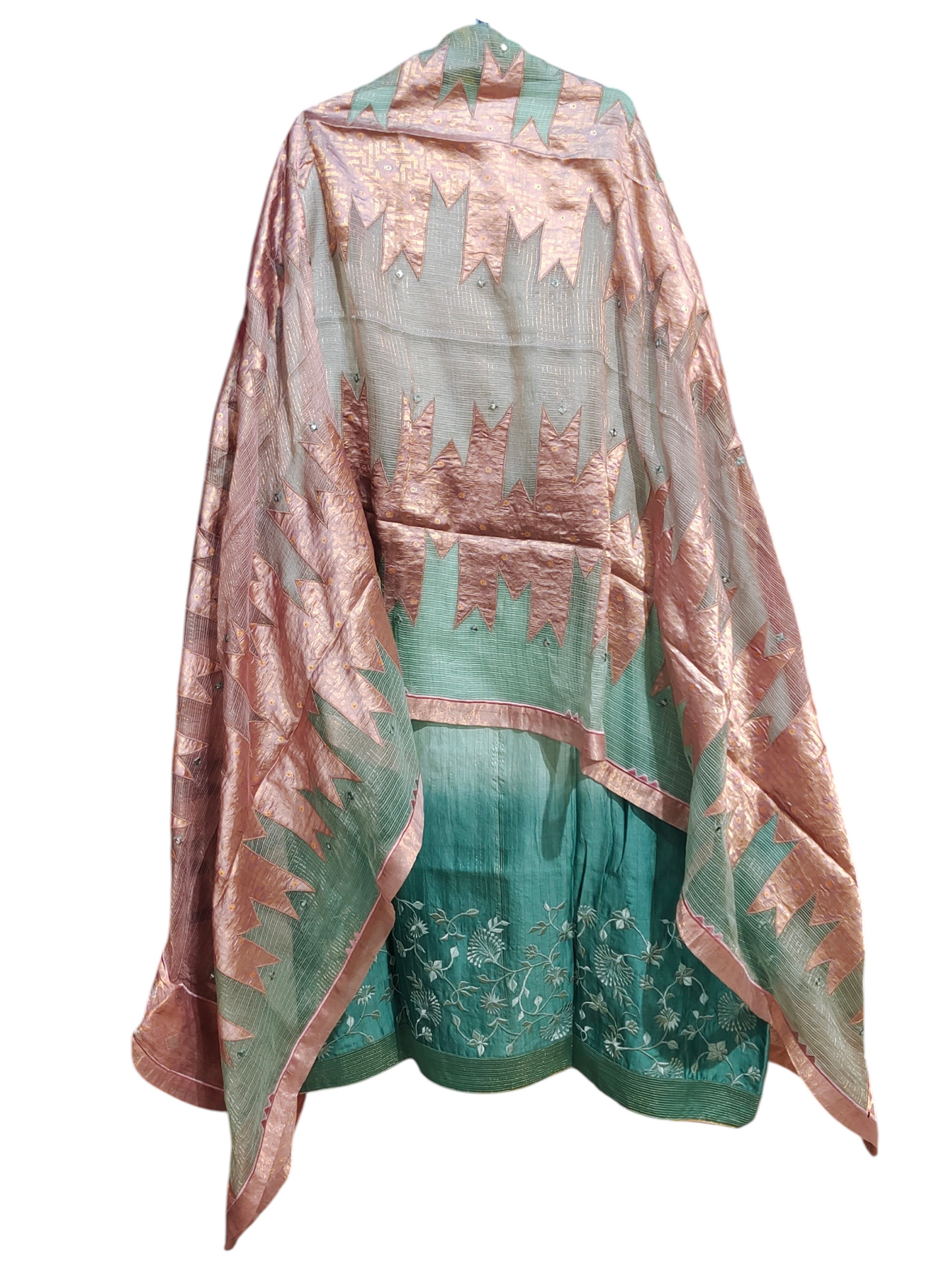 Semi Stitched Formal Chanderi Suitset