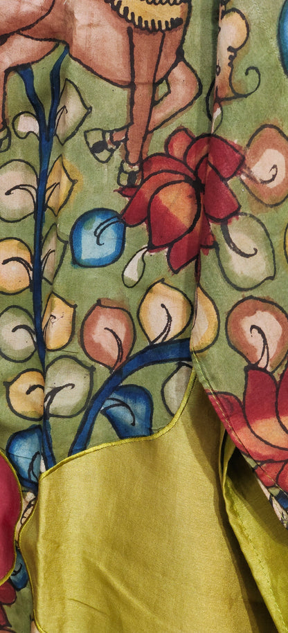 Semi Stitched Formal Chanderi Suitset