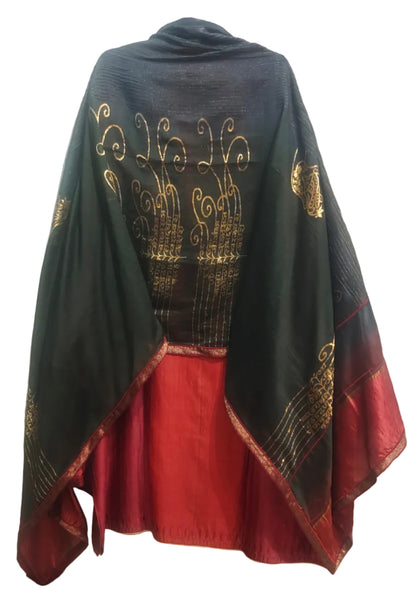 Semi Stitched Formal Chanderi Suitset