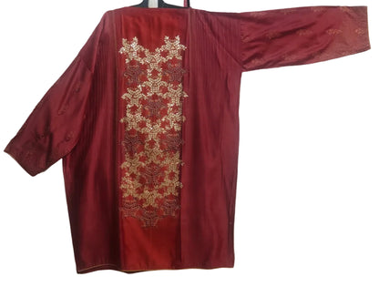 Semi Stitched Formal Chanderi Suitset