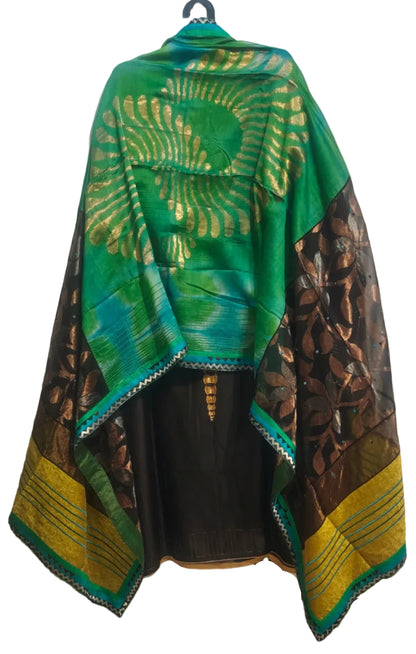 Semi Stitched Formal Chanderi Suitset