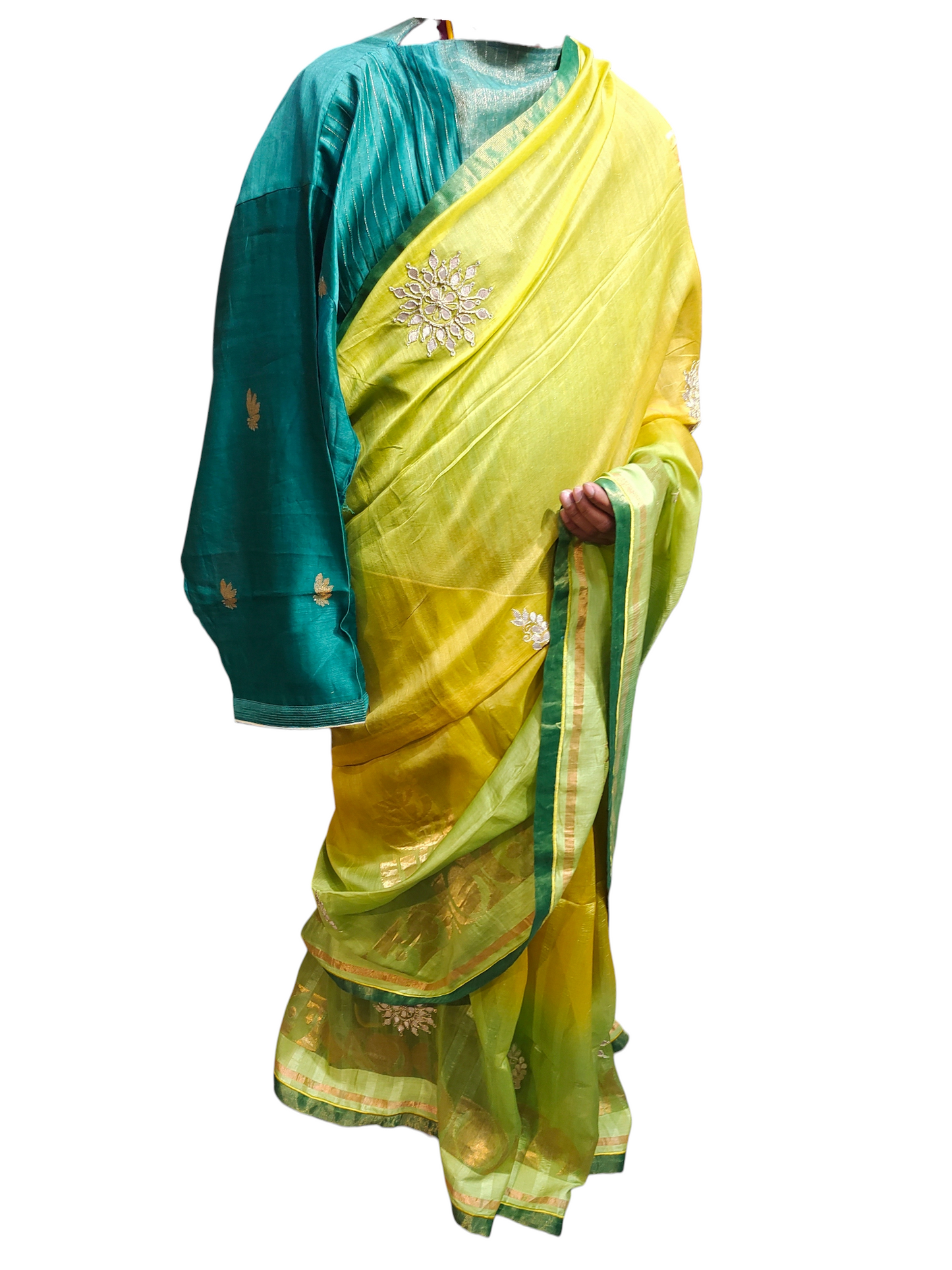 Formal Chanderi Zari Woven Saree