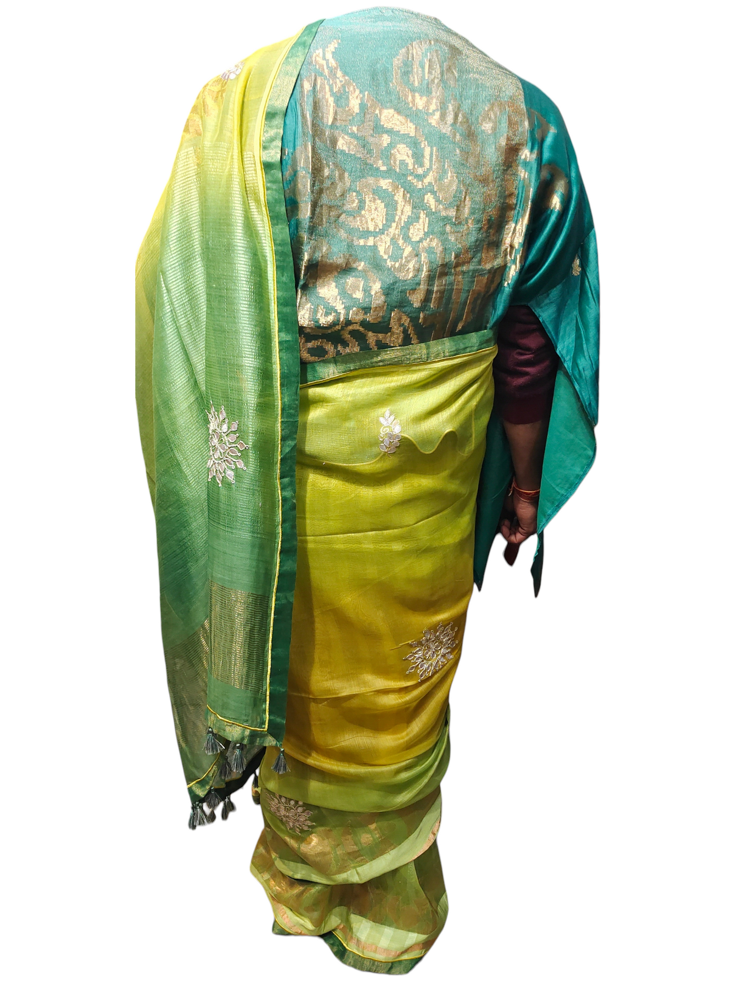 Formal Chanderi Zari Woven Saree