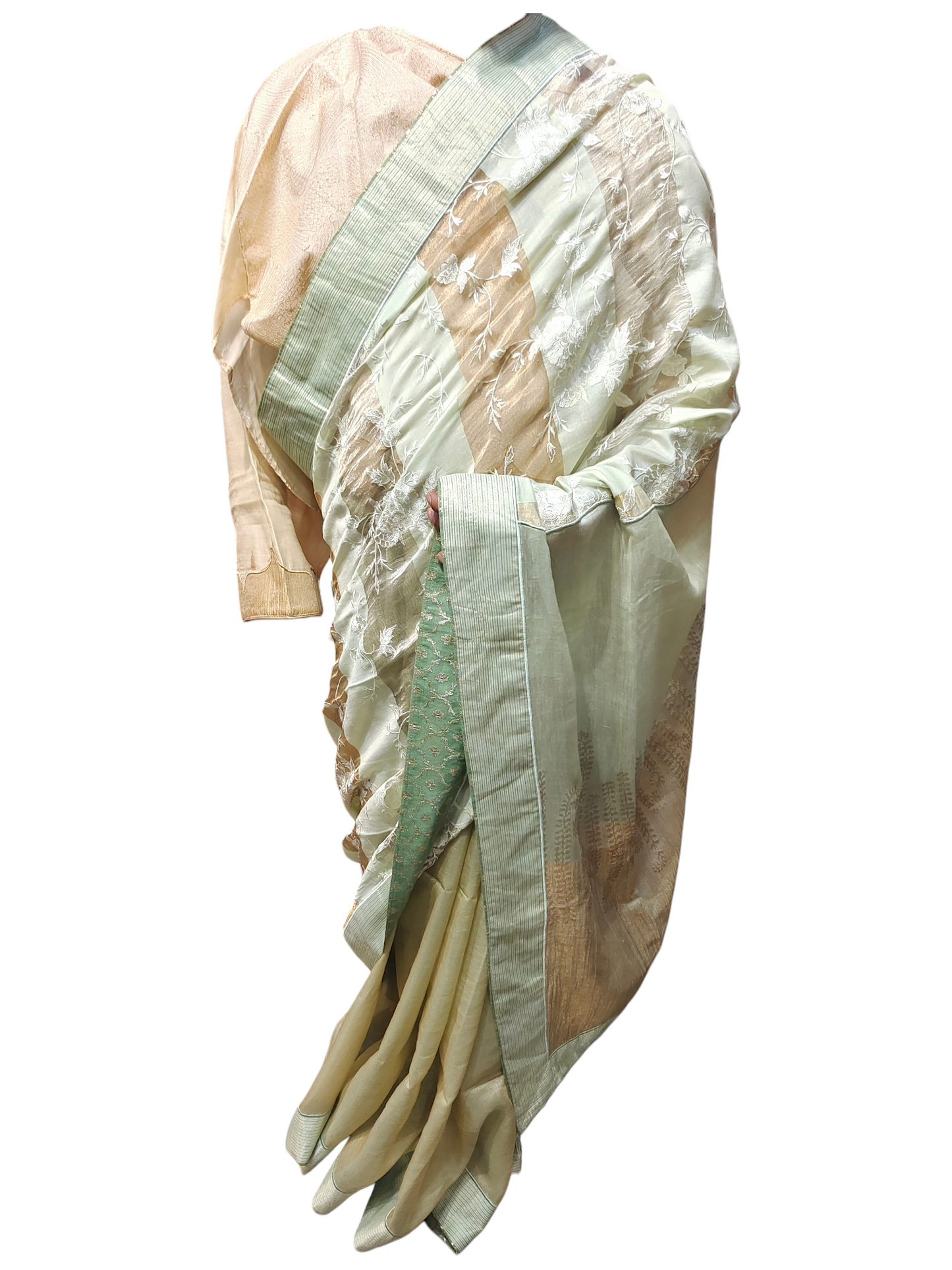 Formal Chanderi Zari Woven Saree