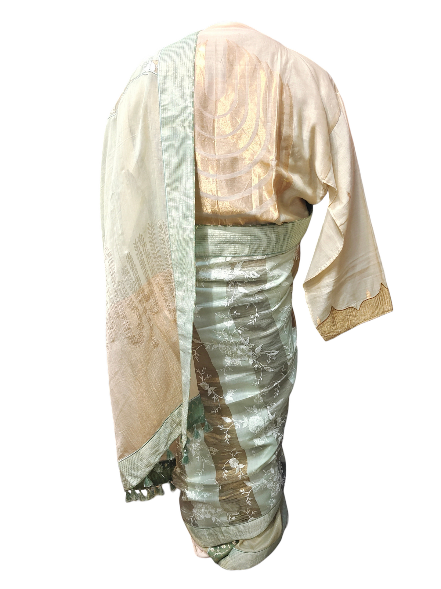 Formal Chanderi Zari Woven Saree