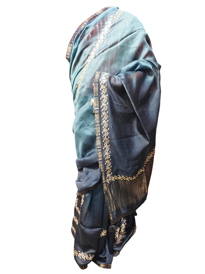 Formal Silk Gota embroidery Saree