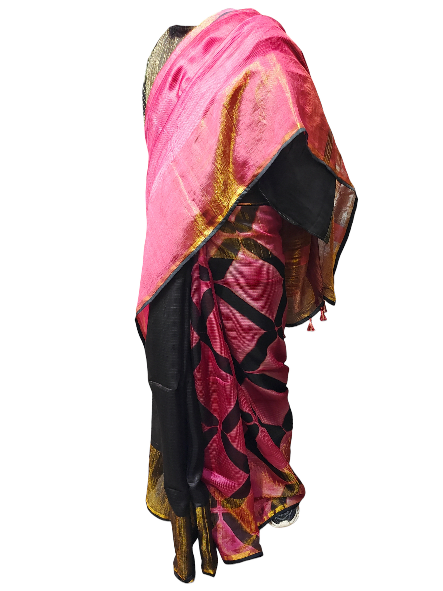 Formal Silk Shibori Saree