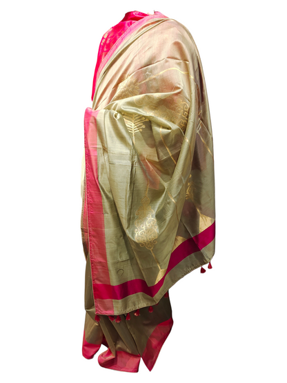 Formal Silk Chanderi saree
