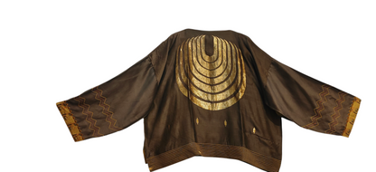 Semistitched Chanderi Ɓlouse Jacket