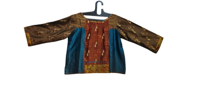 Stitched Chanderi Kalamkari Ɓlouse VISHAL KAPUR STUDIO