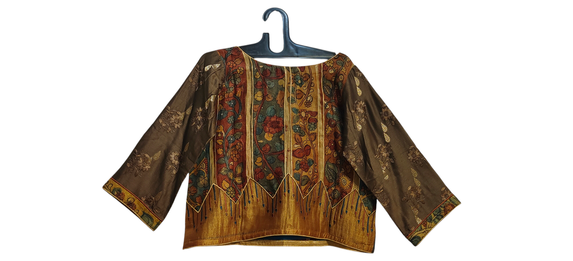 Stitched Chanderi Kalamkari Ɓlouse VISHAL KAPUR STUDIO