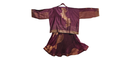 Semi stitched Skirtset