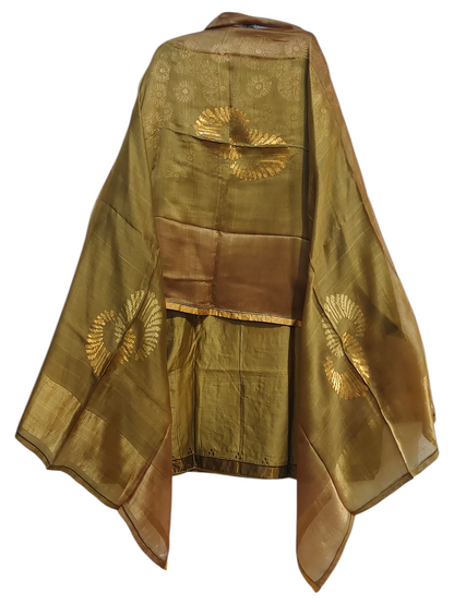 Semi Stitched Formal Chanderi Suitset