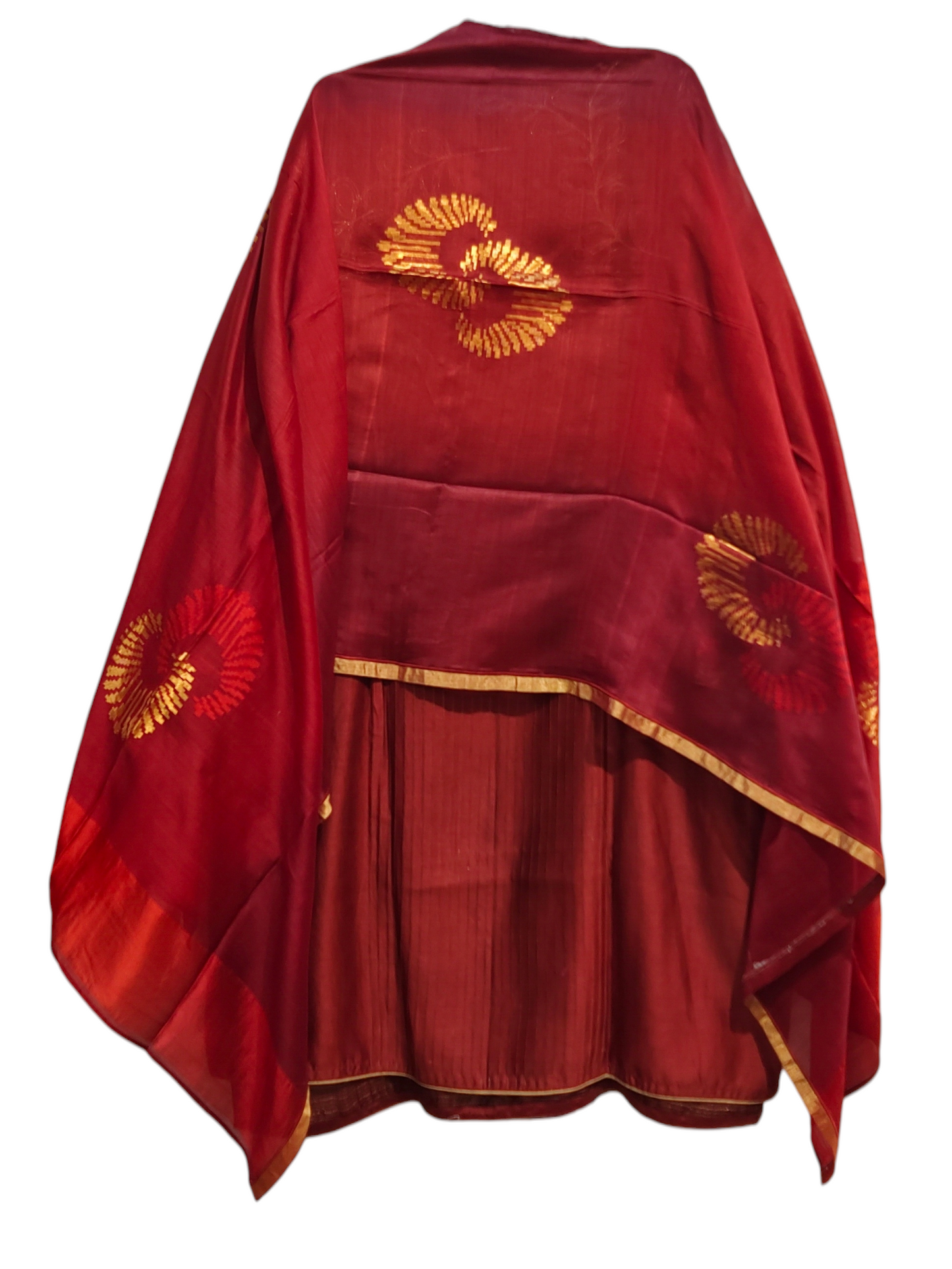 Semi Stitched Formal Chanderi Suitset