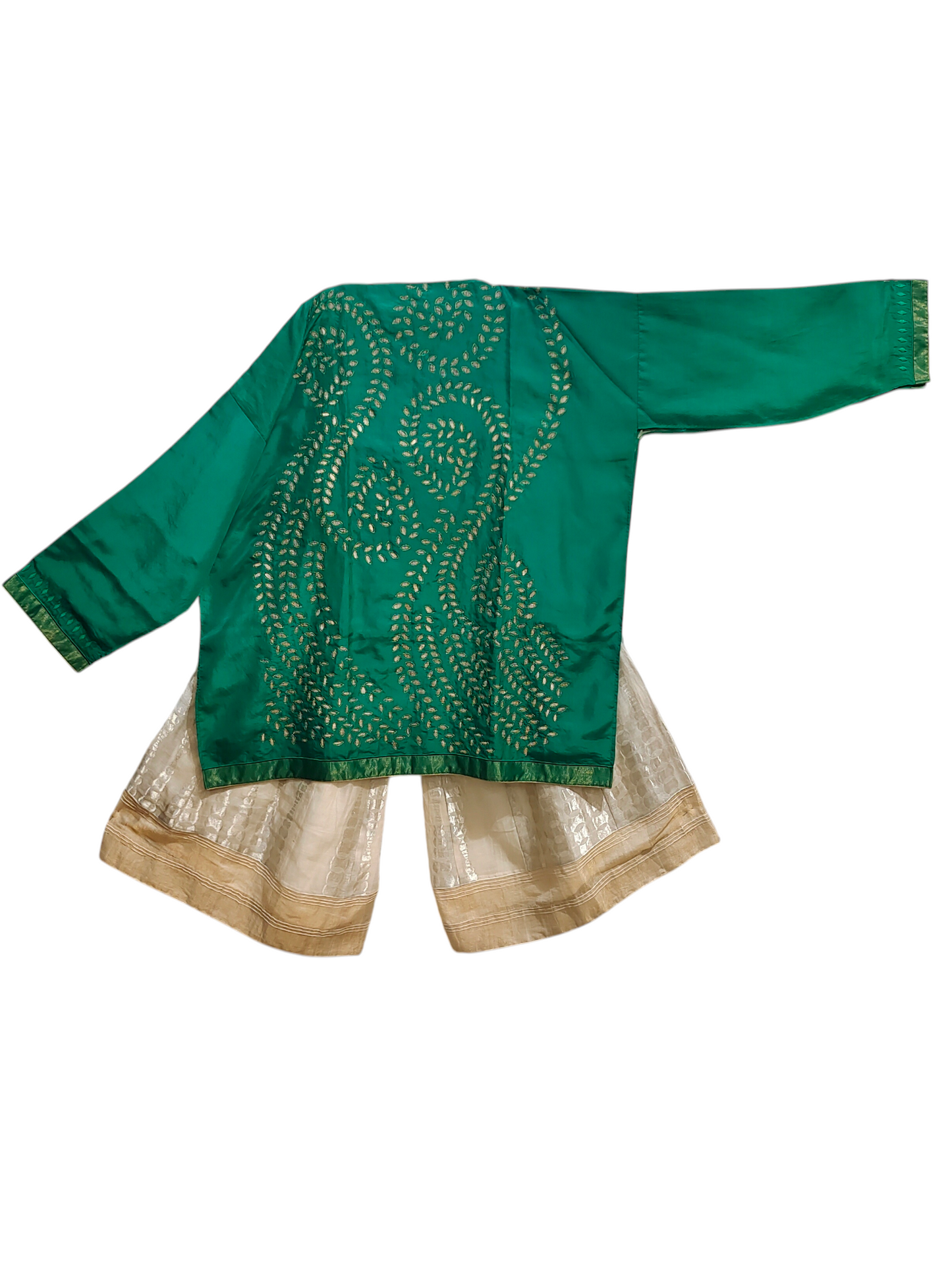 Stitched Formal tunic plazzo set