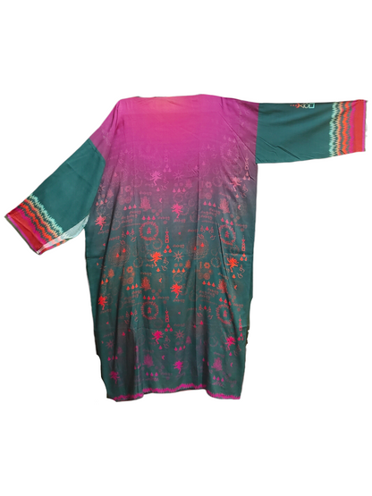 Semi Stitched Cotton Modal Casual kurta VISHAL KAPUR