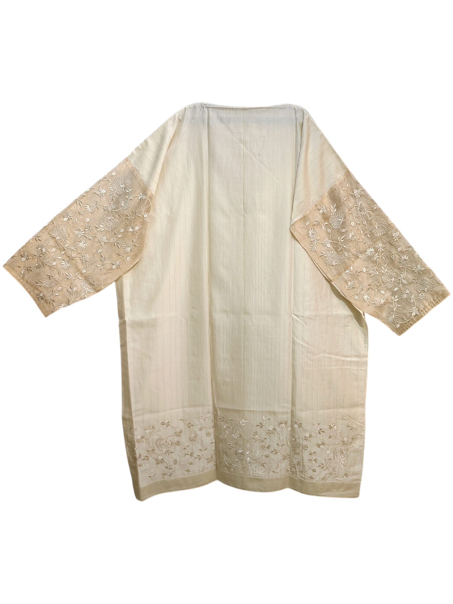 Semi Stitched Formal chanderi Kurta