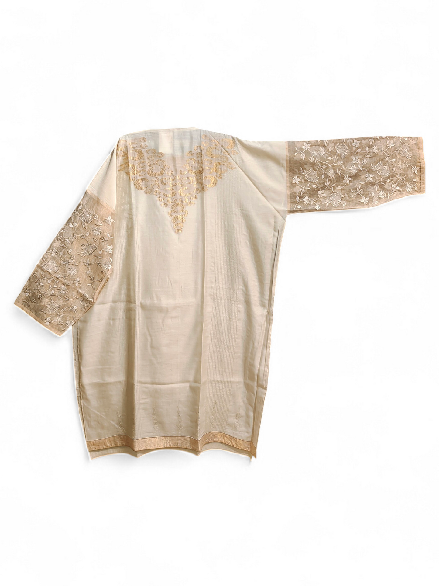 Semi Stitched Formal chanderi Suitset