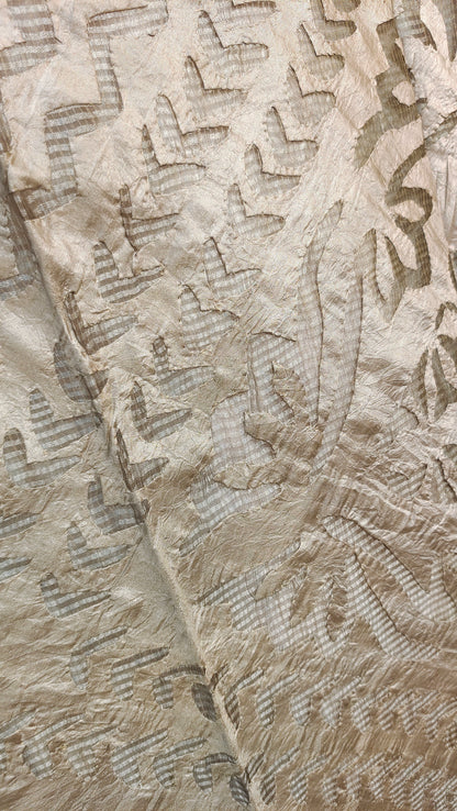 Semi Stitched Formal chanderi Suitset