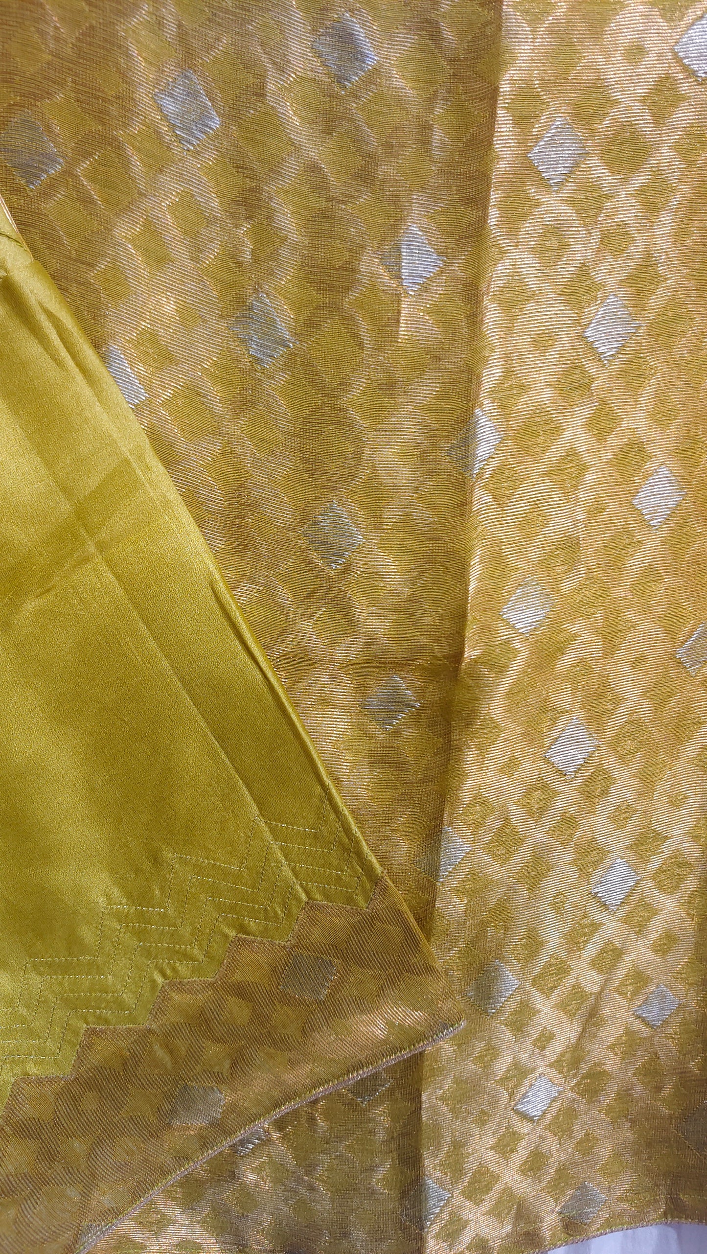 Semi Stitched Chanderi Ɓlouse
