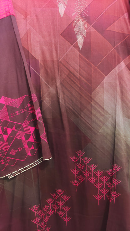 Semi Stitched  Casual kurta