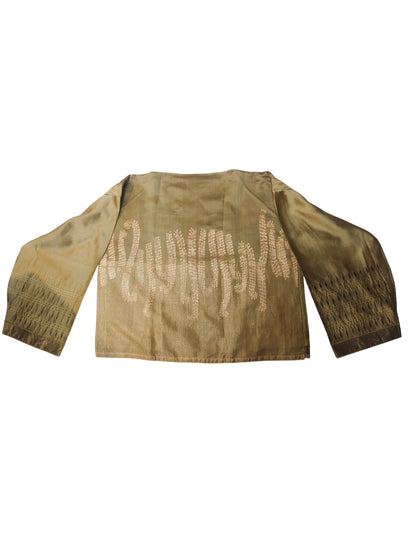 Formal Chanderi gota marodi embroidered Saree