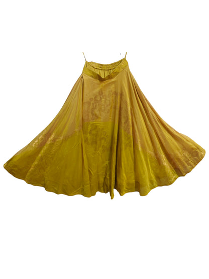 Semi stitched Formal Skirtset