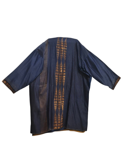 Semi Stitched Chanderi Formal Suitset