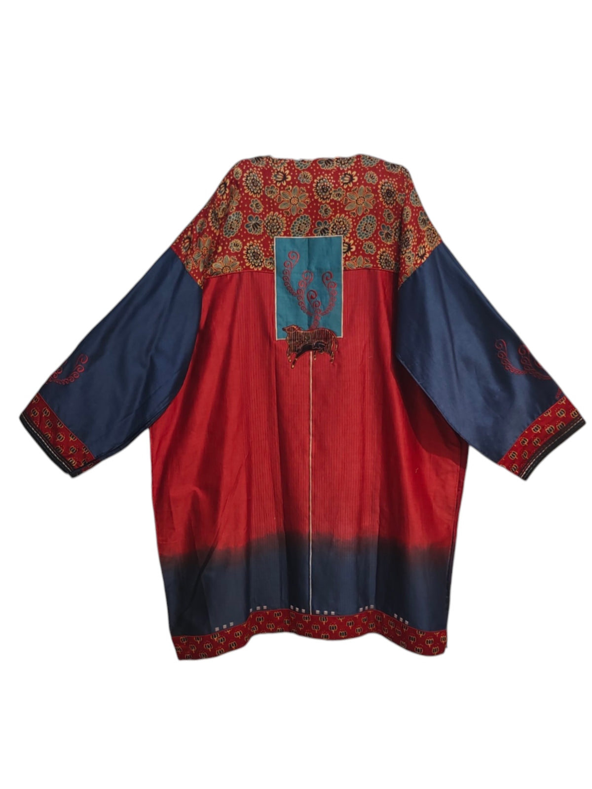 Semi Stitched Chanderi  Formal kurta