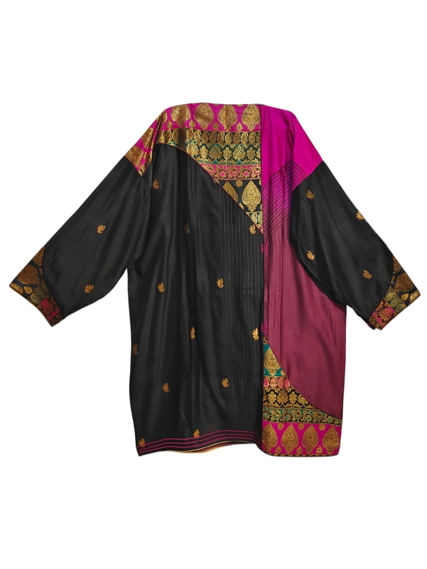 Semi Stitched Chanderi Formal Suitset
