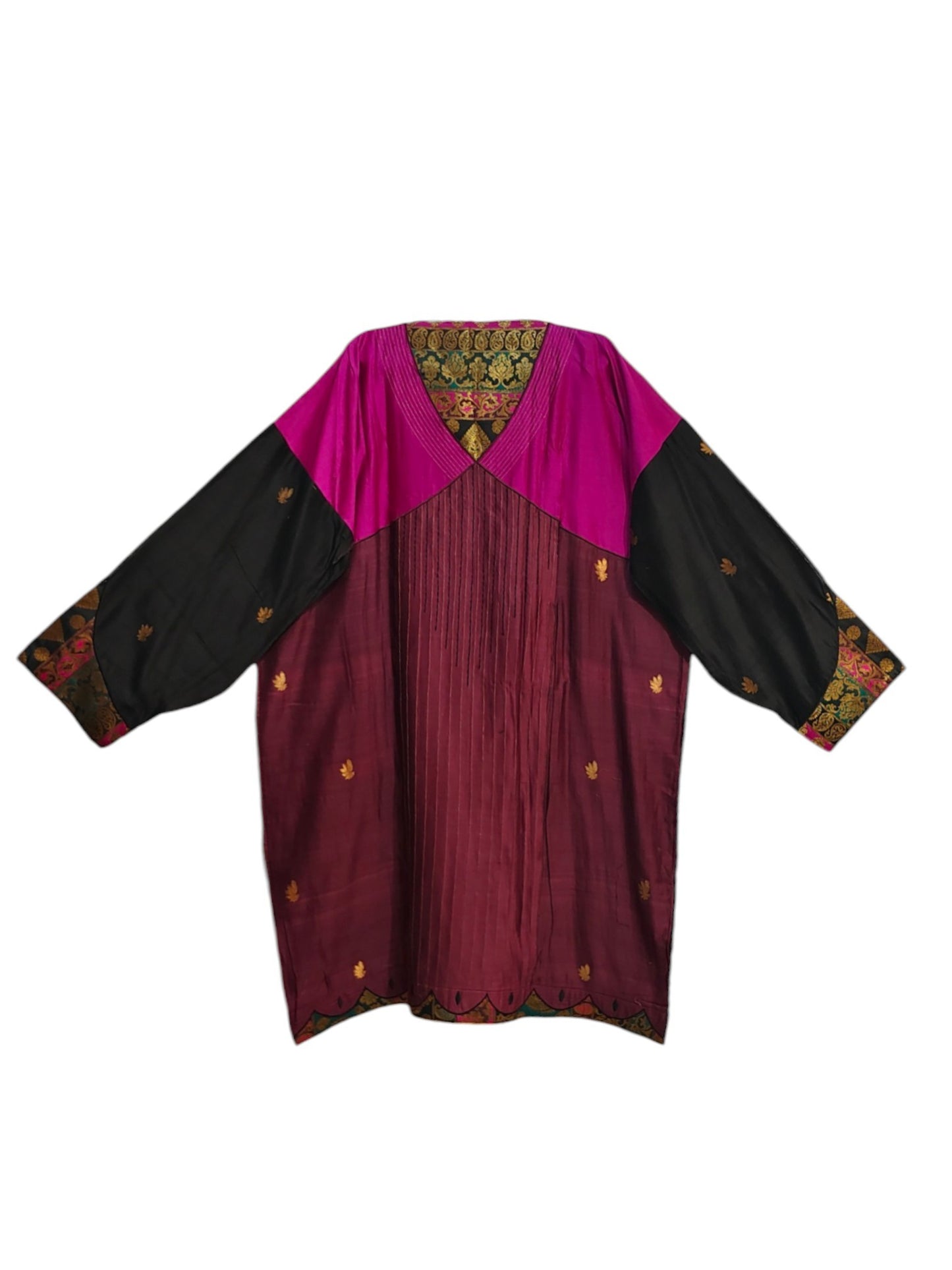 Semi Stitched Chanderi Formal Suitset