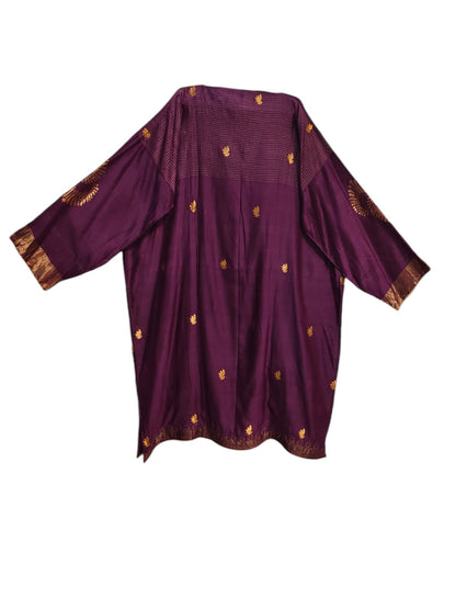 Semi Stitched Chanderi Formal Suitset