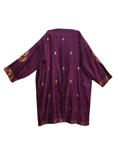 Semi Stitched Chanderi Formal Suitset
