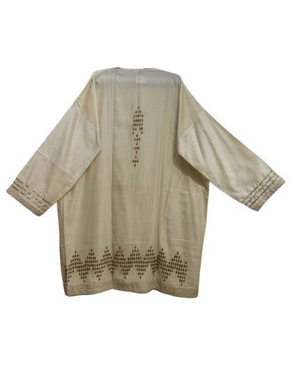 Semi Stitched Chanderi Formal Suitset