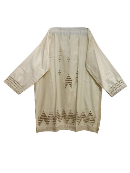 Semi Stitched Chanderi Formal Suitset