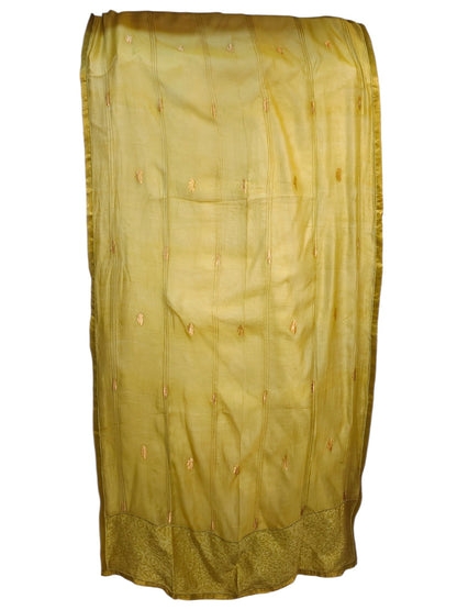 Semi Stitched Chanderi Formal Suitset