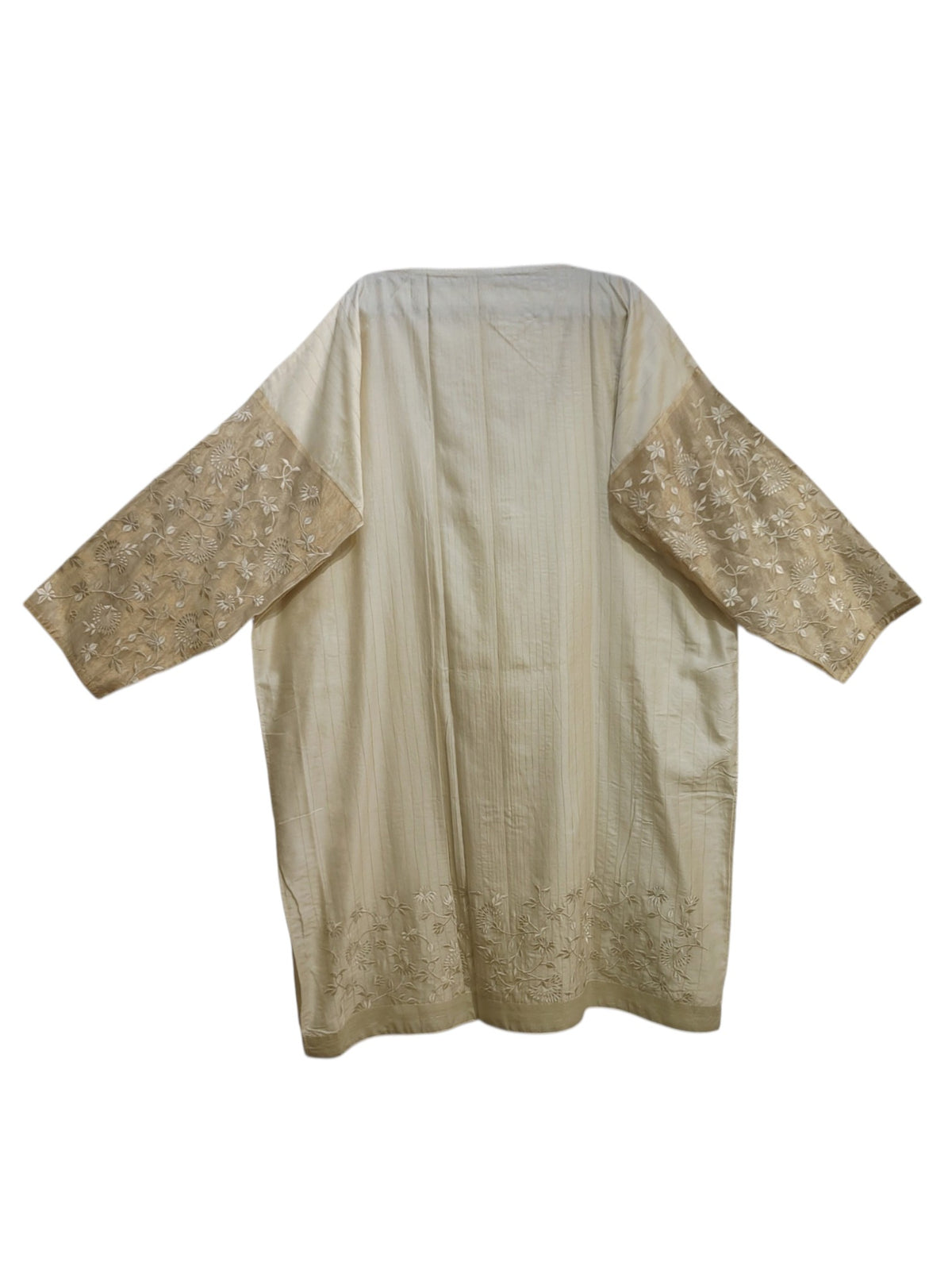 Semi Stitched Chanderi Formal Suitset