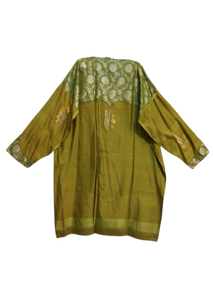 Semi Stitched Chanderi Formal Suitset