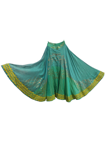 Semi stitched Formal Skirtset